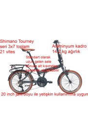 Resim Carraro Flexi 121 Vb Katlanır Bisiklet 