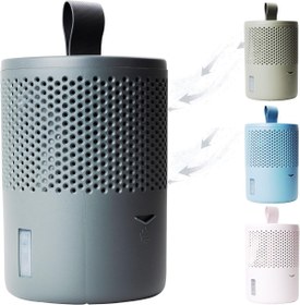 Resim Hepta Collection AbsoDry nem alıcı, elektriksiz, 25 m²'ye kadar yedek paket dahil geri dönüştürülmüş plastikten oturm 