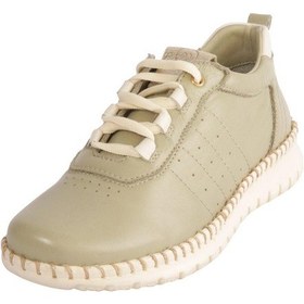 Resim Mammamia D25ya-3275 Kadın Deri Günlük Ayakkabı Elma Yeşili Pen/krema Pen/altın Pen 