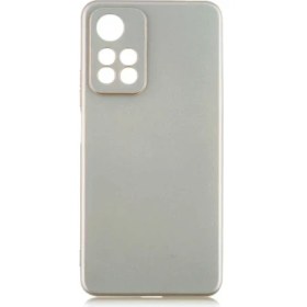 Resim Case 4U Xiaomi Redmi Note 11 Pro Plus 5G Kılıf Klasik Mat Renkli Yumuşak Premier Silikon Gold 
