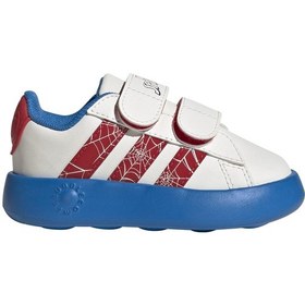 Resim Jq8072-b Adidas Grand Court Spıder-man Cf I Bebek Spor Ayakkabı Beyaz Jq8072-b Beyaz 