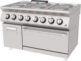 Resim Atalay AEK-1273 D Kuzi·ne 6 Plate Dolapli 1200x730x850 mm Elk. 