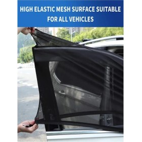 Resim Ankaflex Araba Araç Oto Yan Uyumlu Cam Güneşlik Örtü Perde Kılıf Güneşliği Araba Anne Bebek Emzirme Perdesi 