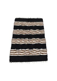 Resim Zehra Abla Halı Yeni El Dokuma Nadide Tiftik Yün Siirt Battaniyesi Kilim 5760 