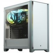 Resim Corsair 4000D CC-9011199-WW Mid Tower Beyaz ATX Bilgisayar Kasası 