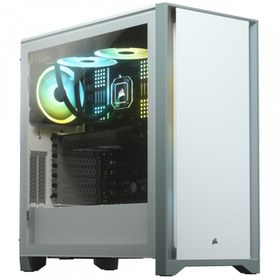 Resim Corsair 4000D CC-9011199-WW Mid Tower Beyaz ATX Bilgisayar Kasası 