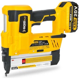 Resim SGS5165 - 20 Volt 4 Amper Akülü Zımba ve Çivi Çakma Tabanca Makinası ( Tek Akü ve Şarj Cihazı) 