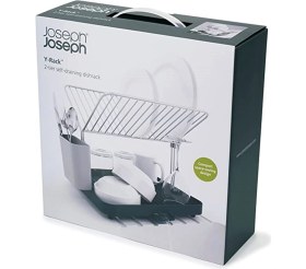 Resim Joseph Joseph 85084 Katlanabilir 2 Katlı Bulaşıklık Gri 