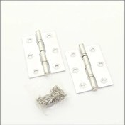 Resim Moveevo 2 Adet 201 Çelik Kalın, Sessiz Kapı Misketi - 2.5 İnç Rulmanlı, Vida Dahil, Pencere/kapı İçin 