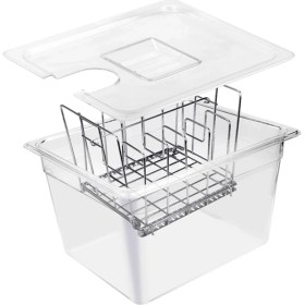 Resim Blueleskyy Sous Vide Pişirme Makinesi 11L Kap Paslanmaz Çelik Raflı Çıkarılabilir Bölücüler Ayırıcı (Yurt Dışından) 