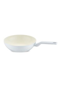 Resim Jumbo Swiss Crystal Light Grey Wok Tava 28 Cm Gri 