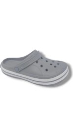 Resim Cflex 22233 Unisex Gri Beyaz Gri Sabo Terlik Sandalet 
