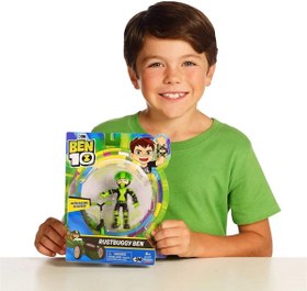 Resim Ben 10 Rustbuggy Figür ve Scooter BEN43100 