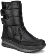 Resim Alves Siyah Unısex Termal Kürklü Kaydırmaz Taban Kadın - Erkek -Kar Botu 