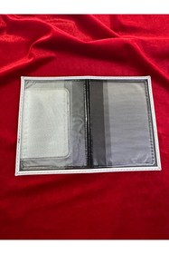 Resim ATTA PAZARLAMA Kabartmalı Pleksi Beyaz Deri Volvo Markalı Ruhsatlık, Ruhsat Kılıfı, Ruhsat Cüzdanı, Ruhsat Kabı 