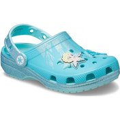Resim Crocs Frozen Elsa Classic Clog K Kız Çocuk Terlik 210235 210235 90h 90h Açık Mavi 