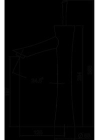 Resim Fontana F-621 Lavabo Bataryası Krom 