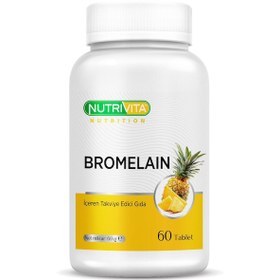 Resim Nutrivita Nutrition Bromelain 60 Tablet 