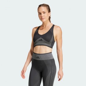Resim Adidas Aeroknit Training Light Support Kadın Büstiyer C-adıjd7163b30a00 Siyah 