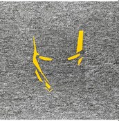 Resim Sarı Yansıtıcı-29x24.8 Cm-araba Çıkartmaları Demir Adam Yansıtıcı Dekorasyon Yakıt Deposu Kapağı Ön Cam Pencere Tampon 