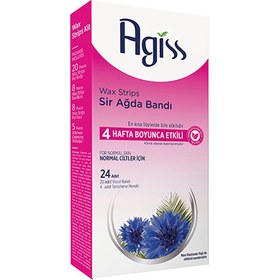 Resim Agiss Sir Ağda Bantları Bacak & Vücut Bölgesi 24'lü (Normal Ciltler İçin) - Gratis 