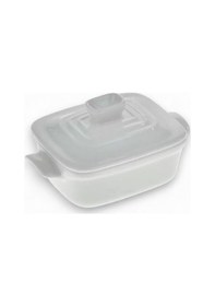 Resim Porselen Kapaklı Şekerlik, Mini Kahvaltılık Reçellik 24006 