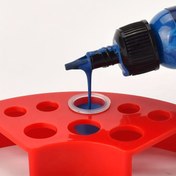 Resim Dövme mürekkep bardağı tutucu Dövme pigmenti tutucu Gözenekli pigment bardağı tutucu Mürekkep pigmenti tutucu Dövme pigmenti tutucu Dövme malzemeleri araçları 