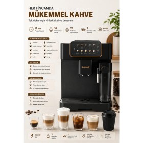 Resim Arçelik Imperium Barista Tam Otomatik Espresso Makinesi 