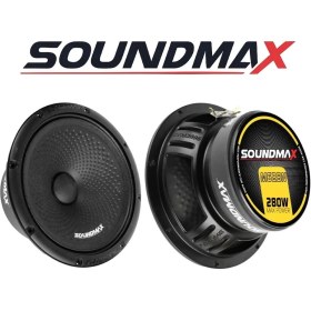 Soundmax Sx-M6Neo 16 Cm Neodyum 250 Wattmidrange Hoparlör Takımı