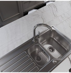 Resim Nuss Kuğu Eviye Bataryası-krom-n 9603 Krom 