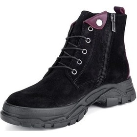 Resim Venüs 1953863k Siyah-bordo Kadın Bot Siyah 