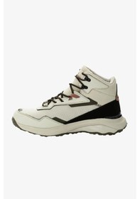 Resim Jack Wolfskin Dromoventure Texapore Mid Kadın Bej Outdoor Ayakkabı Siyah 