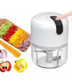 Resim Nevamel® Rondo Doğrayıcı 250 ml Taşınabilir USB Şarjlı Pratik El Rondo Blender 