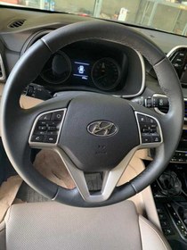 Resim Hyundai Tucson 2015-2018 Direksiyon Kaplama Silver Abs 