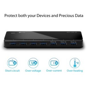 Resim TP-LINK UH700 CAB 7 PORT USB 3.0 