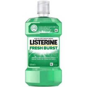 Resim Listerine Fresh Burst Ferah Nane Ağız Bakım Suyu 500ml 