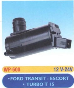 Resim Cam Su Fiskiye Pompası Ford Escort Transıt T15 T12 Ema Wp600 