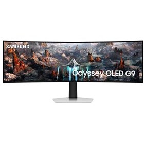 Resim Odyssey G9 G93SC LS49CG934SUXUF 49” 0,03 ms 240Hz FreeSync Premium Pro OLED QHD Curved Gaming (Oyuncu) Monitör 