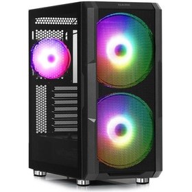 Resim DARK 850W MAXIMA V20 DKCHMAXV20 2X 20CM ARGB FANLI GAMING MID-TOWER KASA 