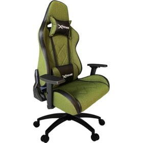 Resim XPrime Titan Kumaş Oyuncu Koltuğu Yeşil 