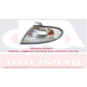 Resim MARS 520627 Sinyal Lambası Sol Accent 98-00 Duysuz 