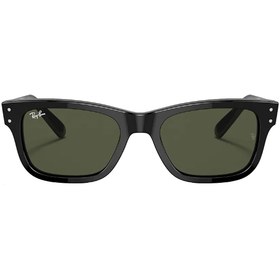 Resim Ray-Ban 2283 901/31 55 Mr Burbank Erkek/kadın Siyah Köşeli Çerçeve Güneş Gözlüğü 