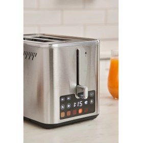 Resim Renkli Dijital Ekranlı Inox Ekmek Kızartma Makinesi 2 Dilim Kapasiteli 