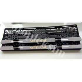 Resim Renault Reno Megane Pleksi Takmatik Plakalık Takımı (2 Adet) 548331991 