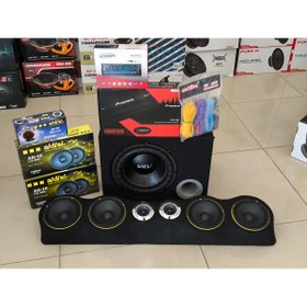 Resim patili tasarım Oto Ses Sistemi Paketi Komple Full 