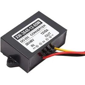 Resim DC-DC 36-48den 12Va 5A Voltaj Düşürücü 36-48V to 12V Step Down 