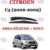 Resim Citroen C3 Arka Silecek Kolu+Silecek Süpürgesi 