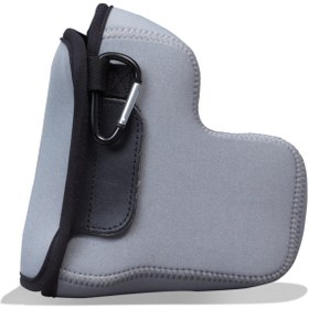 Resim MegaGear Ultra Hafif Neopren Kamera Kılıfı, Fujifilm X-s10 Ile Uyumlu - Gri 