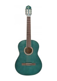 Resim Miguel Angela Ma1-bl Klasik Gitar - Mavi Başlangıç - Eğitim Serisi Mat Mavi Renk Varyantı, Ergonomik Sap Profili, Dengeli Öğrenci Gitarı Uyum: 4/4 Tam Boy Standart 