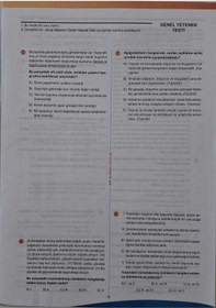 Resim 2026 KPSS ÖSYM Arşivi Çıkmış Soru Karma Genel Yetenek Genel Kültür D. Çözümlü Deneme 10/7.Kitapçık 